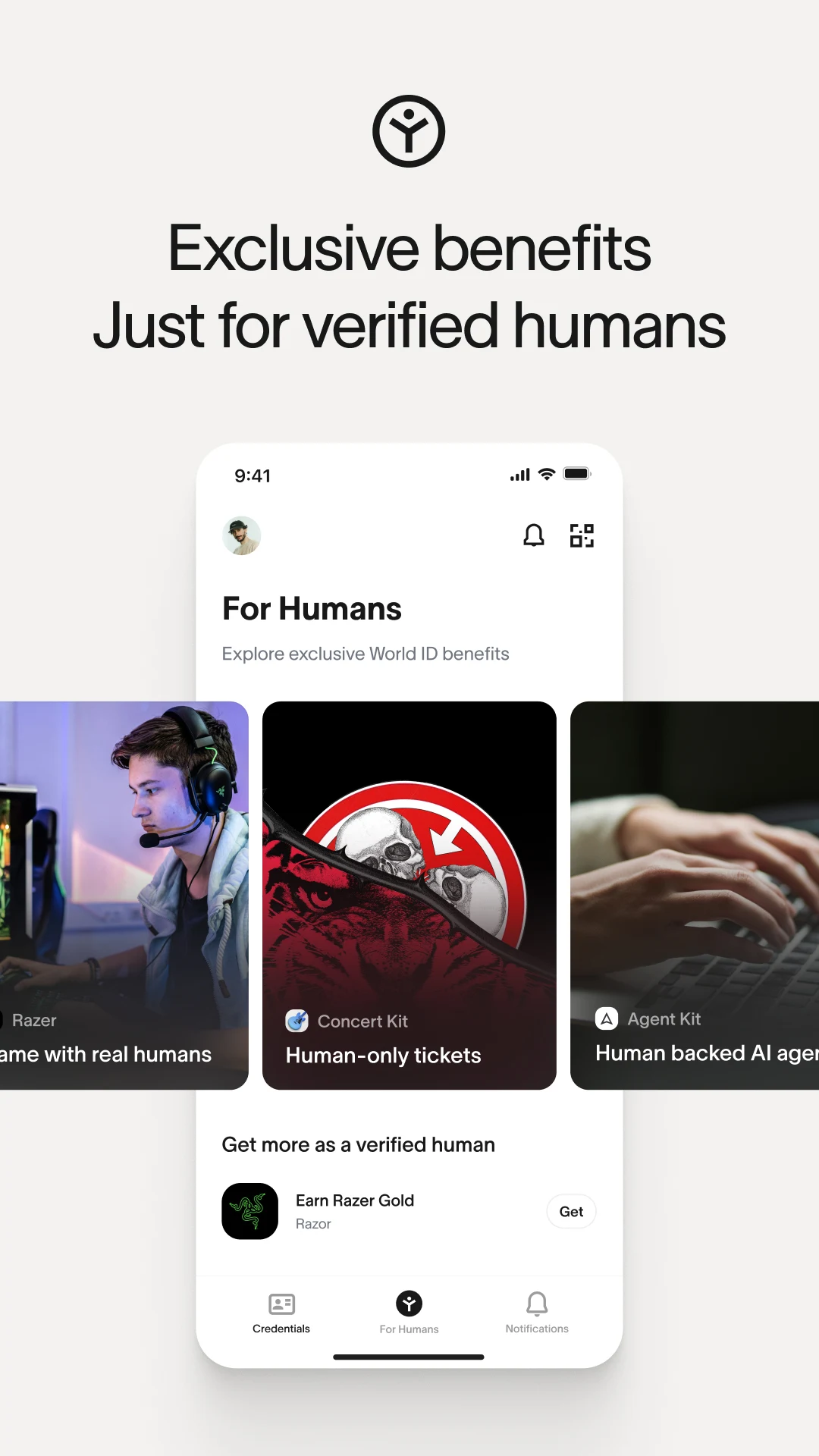 World ID — Proof of Human screenshot