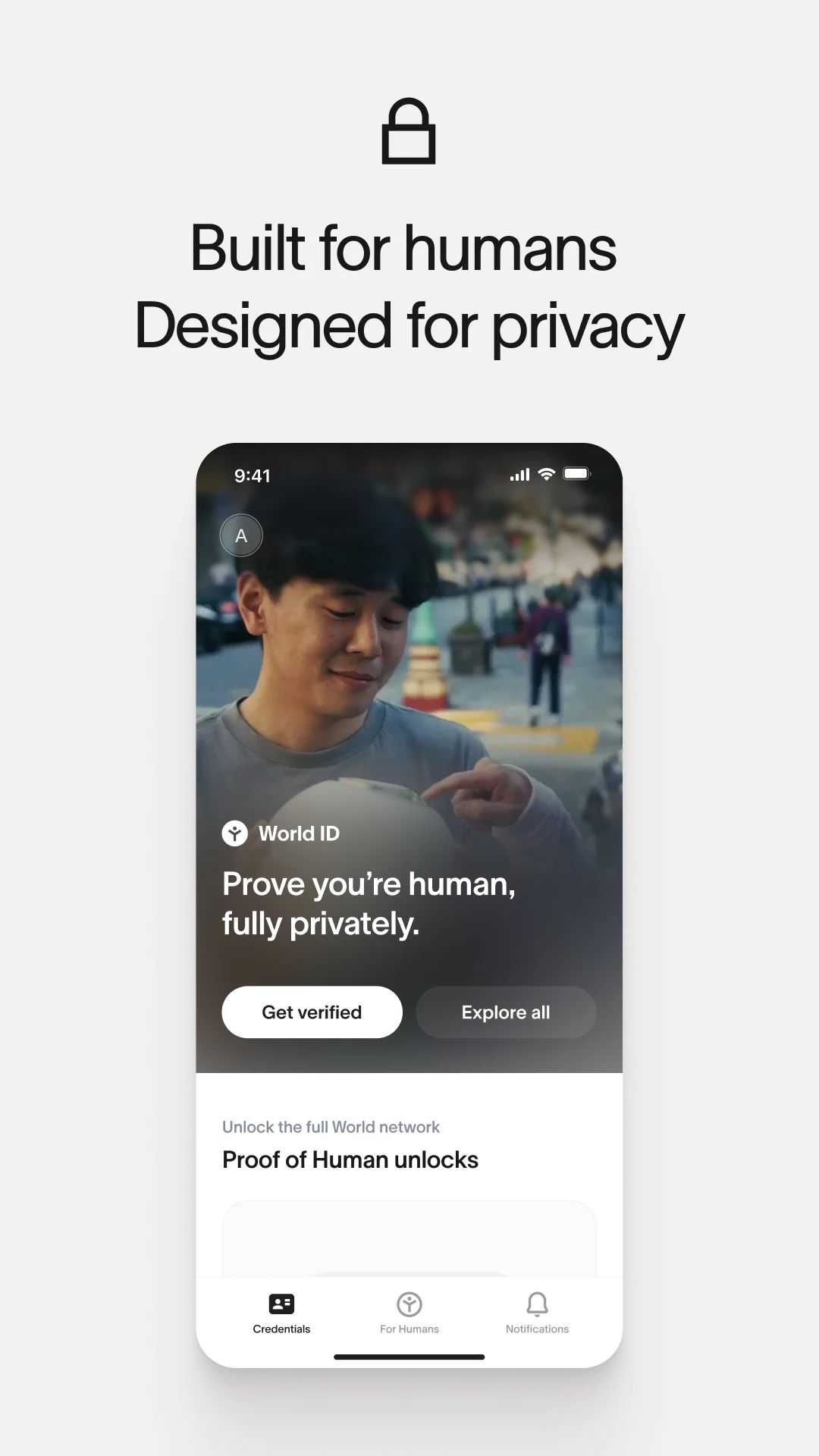 World ID — Proof of Human screenshot